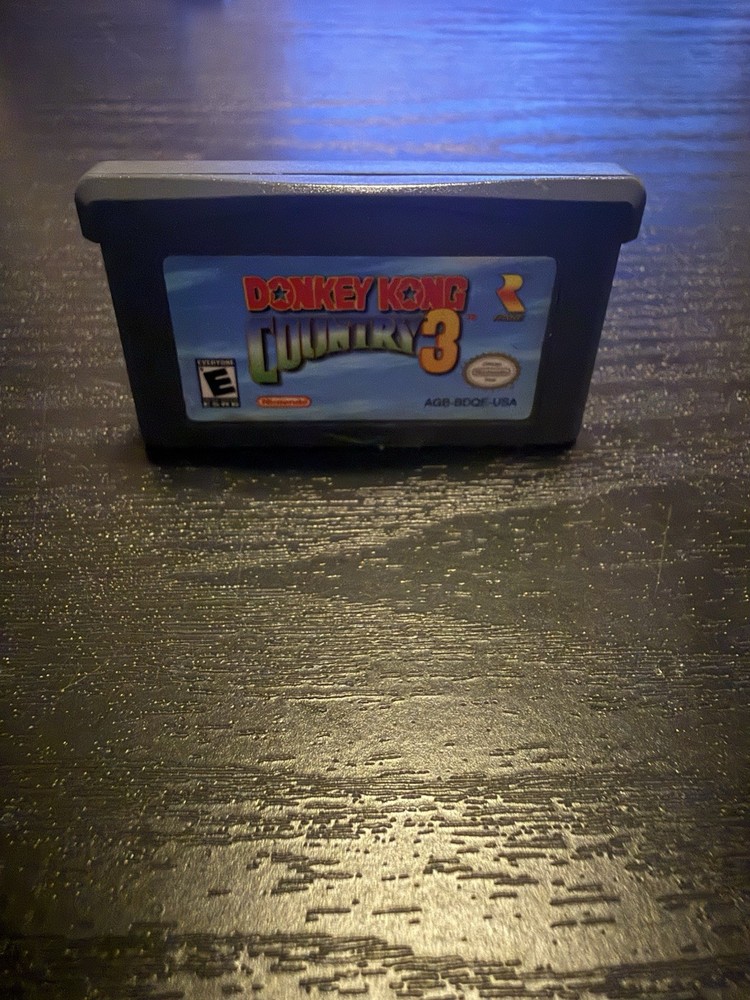 Nintendo Donkey Kong Country 3 for Game Boy Advance GBA E Rated NTSC-U/C