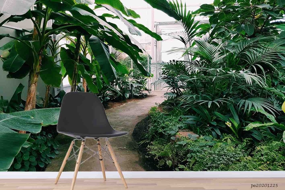 3D Tropical Plants Wall Murals Wallpaper Murals Wall Sticker