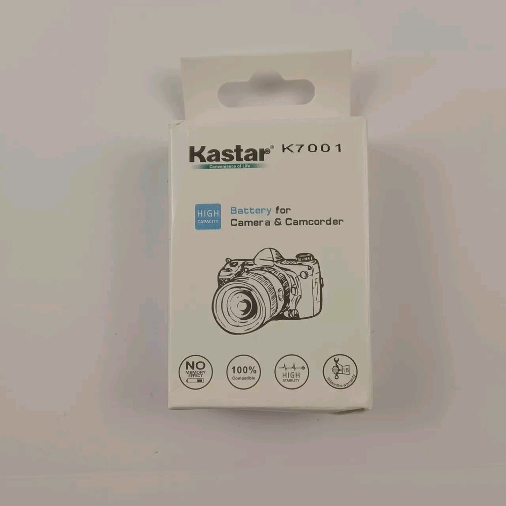 Kastar Replacement Battery K7001 for Kodak  Camera, Brand New In Box