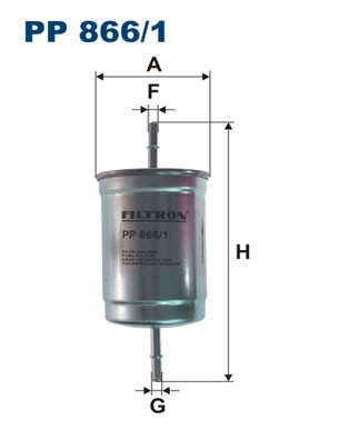 PP 866/1 FILTRON Fuel Filter for INDIGO,MITSUBISHI,VOLVO