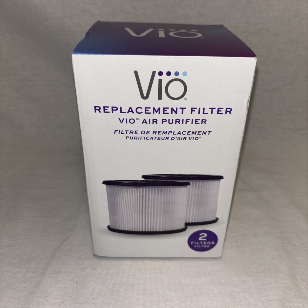 Vio Air Filter Replacement for Air Purifier, 2 Filters MERV-13 HEPA