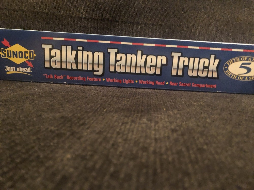 Sunoco Vintage Talking Tanker Truck 1998 5th Series New