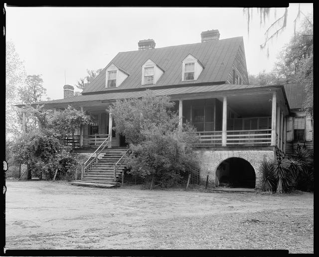 Eutawville South Carolina 1938 Eutaw House Plantation Porches Dormers