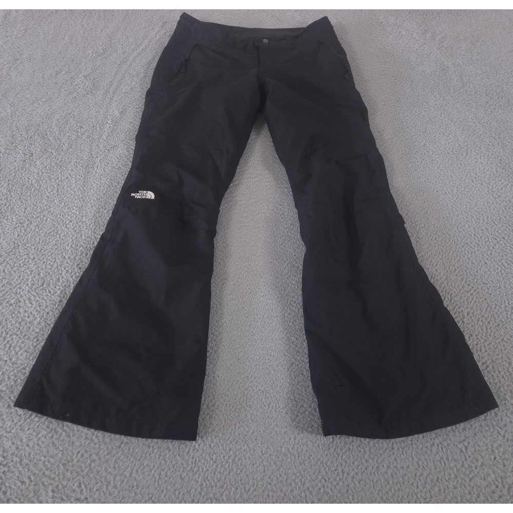 The North Face Pants Womens Medium Black Flare HyVent Insulated Waterproof Snow