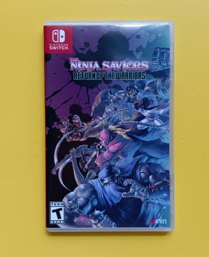 The Ninja Saviors Return of the Warriors, Switch, Very Good Shape!