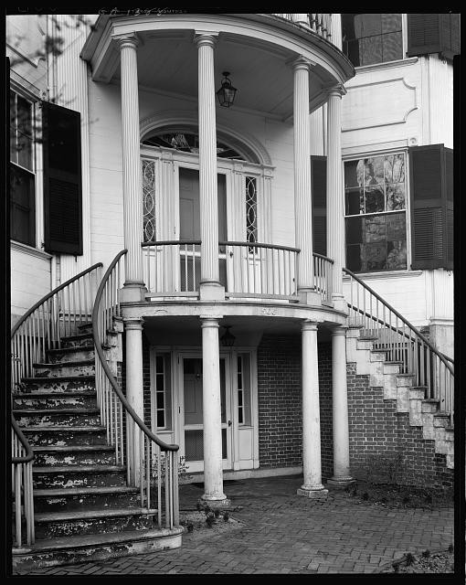 Photo:Augusta Georgia Ware-Sibley House 1930s Colonial Revival Porch