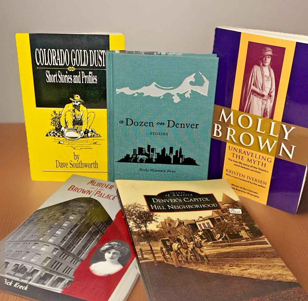Colorado and Denver History ~ Book Lot of 5 ~ Molly Brown, Brown Palace, Etc.