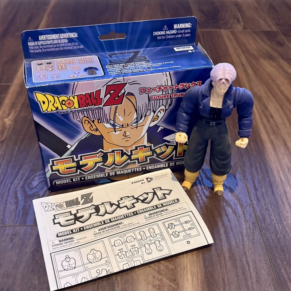 DRAGONBALL Z FUTURE TRUNKS MODEL KIT ACTION FIGURE TOEI IRWIN