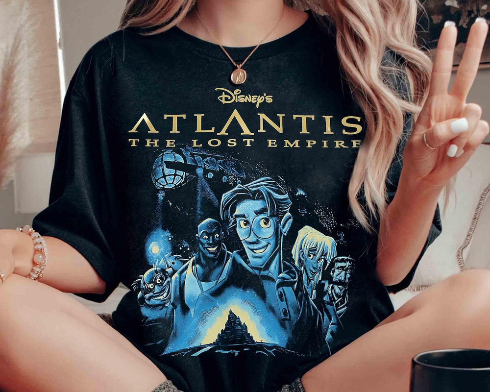 Disney Atlantis The Lost Empire 25th Anniversary Milo Thatch T-Shirt
