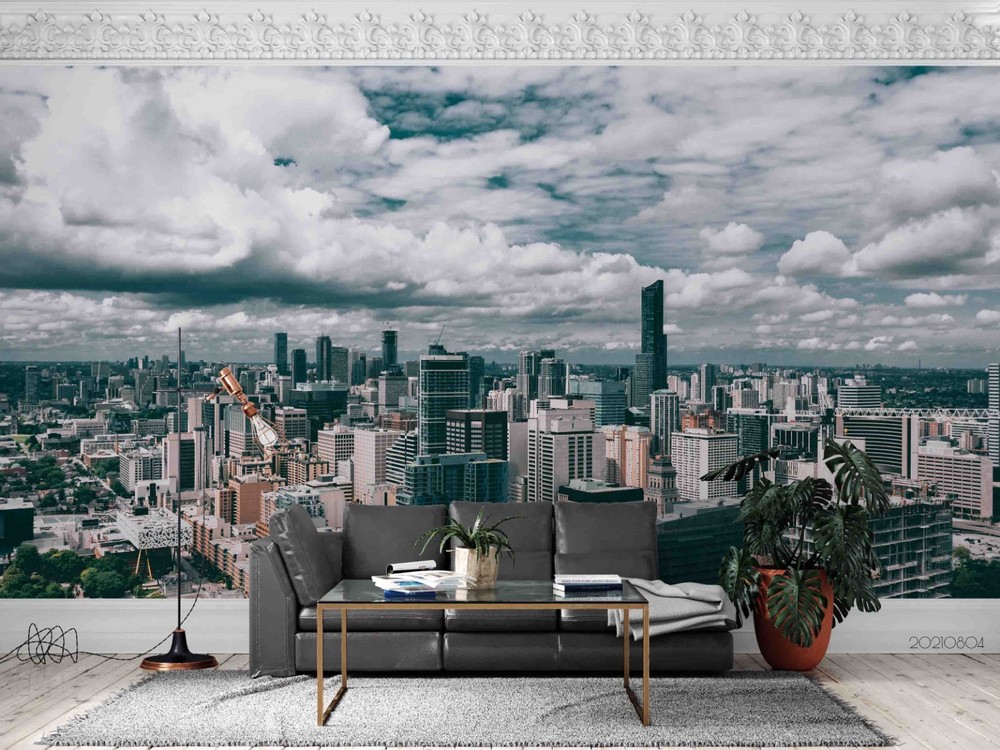 3D City Architecture Landscape Wall Murals Wallpaper Murals Wall Sticker 5