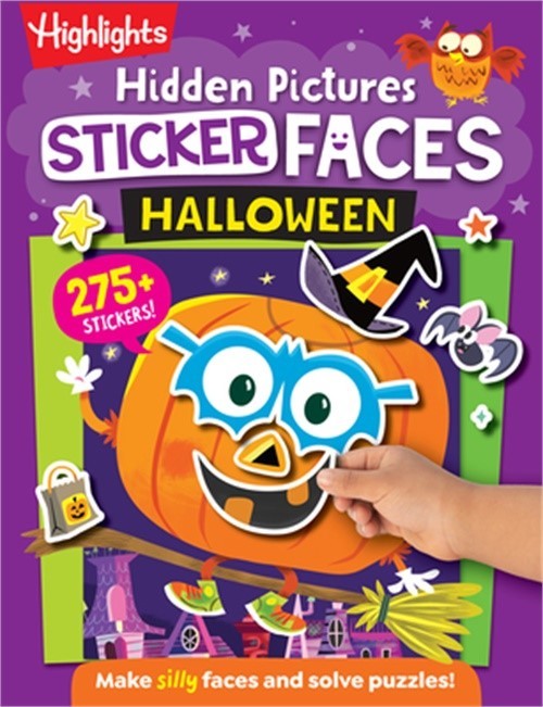 Hidden Pictures Sticker Faces: Halloween (Paperback or Softback)