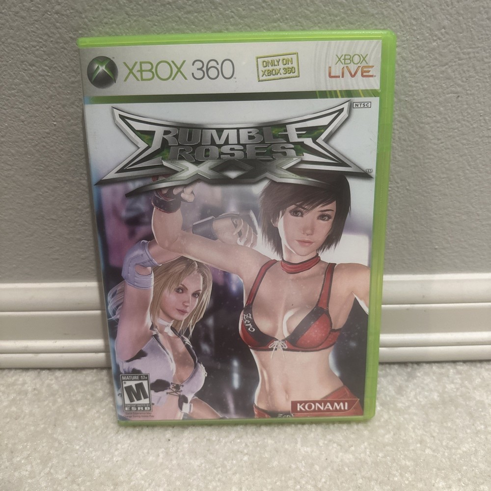 Rumble Roses XX (Microsoft Xbox 360, 2006) Game And Case Authentic