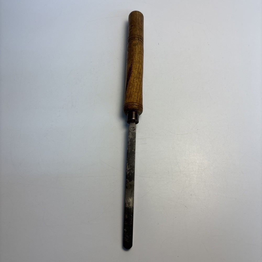 Disston Woodturning Round Nose Scraper 7/16” 16” Lathe Tool USA