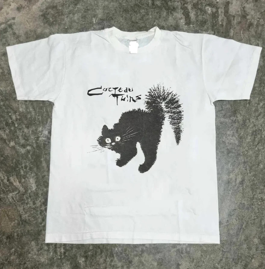 Cocteau Twins Cat Unisex Cotton Shirt S-5XL Z207