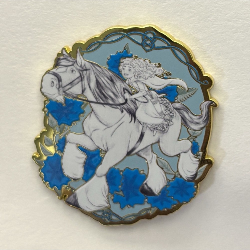 Disney/Pixar Merida with White Horse Pin