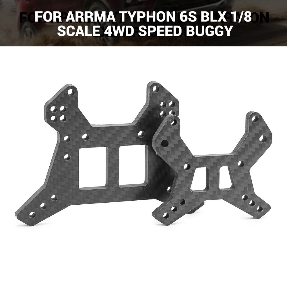 Front+Rear Shock Tower for ARRMA Typhon 6S BLX 1/8 Scale 4WD Speed Buggy