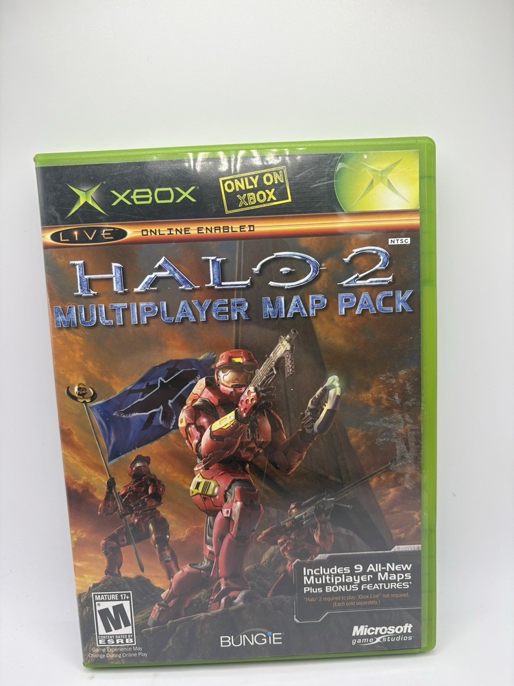Halo 2: Multiplayer Map Pack (Xbox) W/ Manual Good Condition