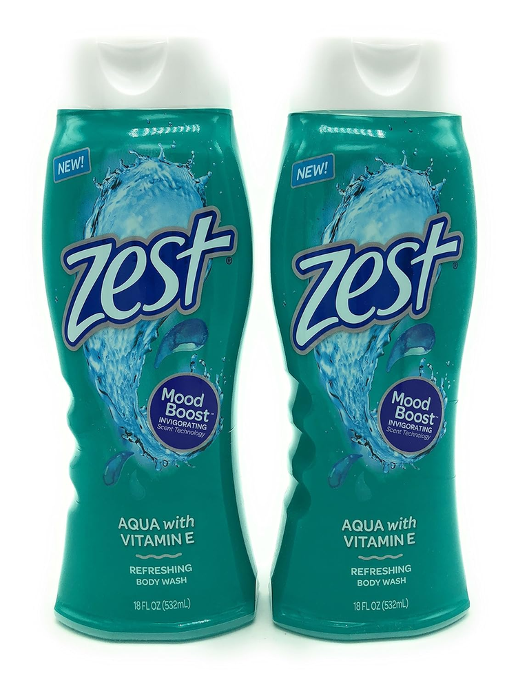 Refreshing Aqua Body Wash 18 Oz Twin Pack for Ultimate Hydration