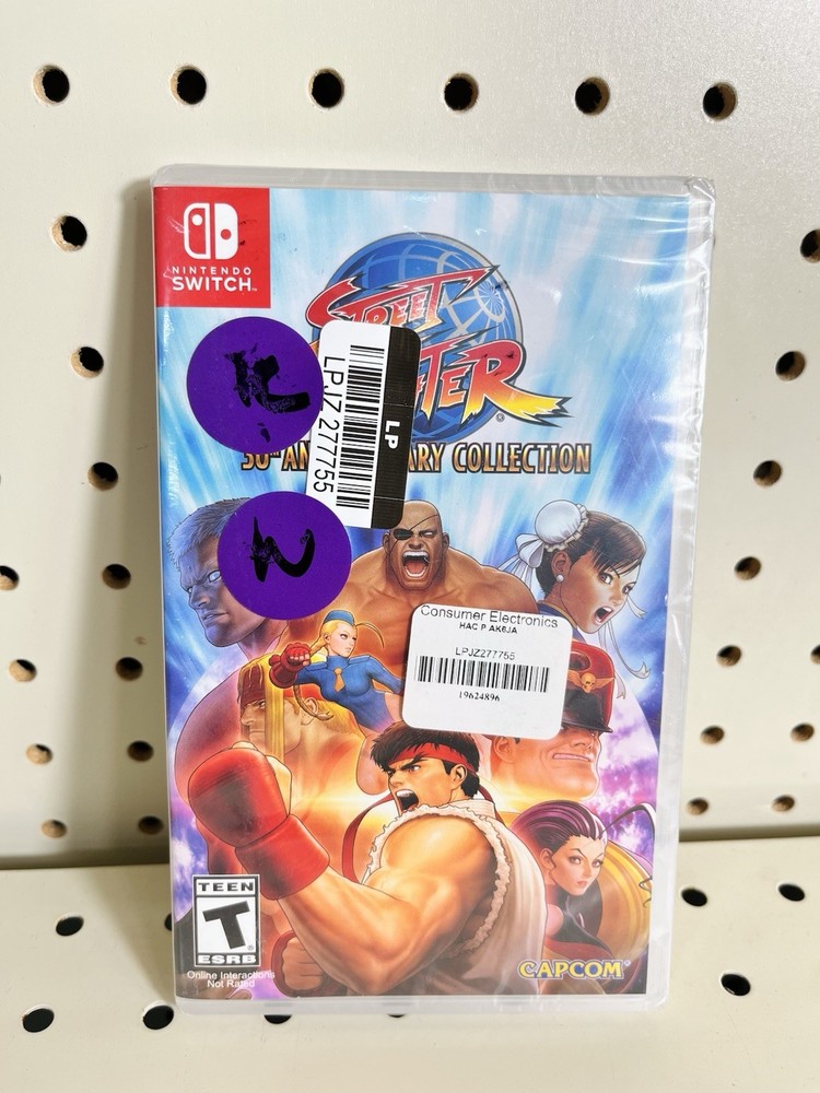 Street Fighter 30th Anniversary Collection Nintendo Switch 2018