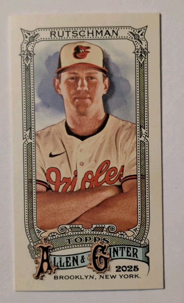 2025 Topps Allen & Ginter - Adley Rutschman #65 Mini