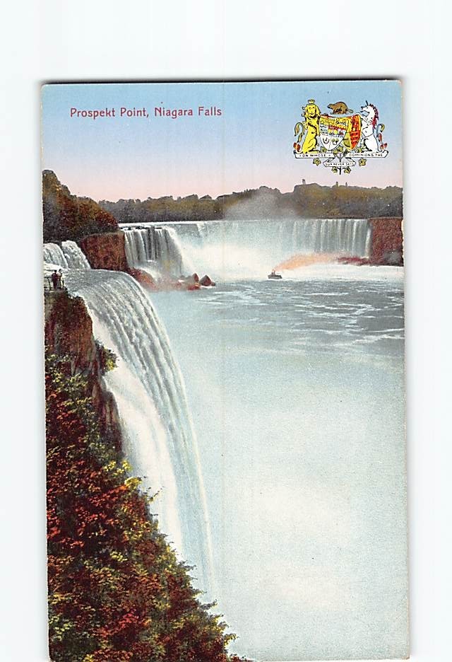 Postcard Prospect Point Niagara Falls New York USA