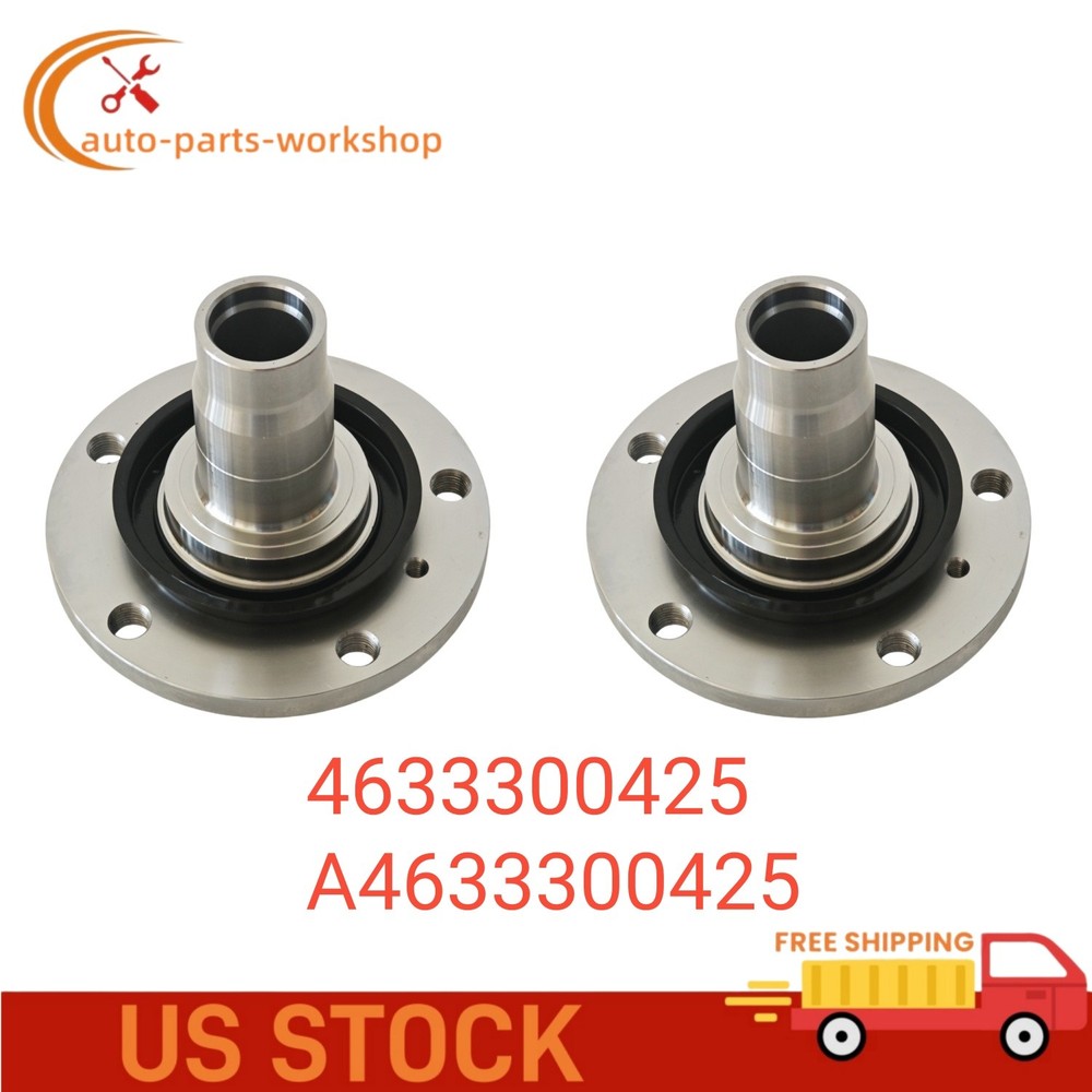 2* Front Wheel Hubs 4633300425 for Mercedes Benz G55 G63 G65 G500 G550 G Wagon