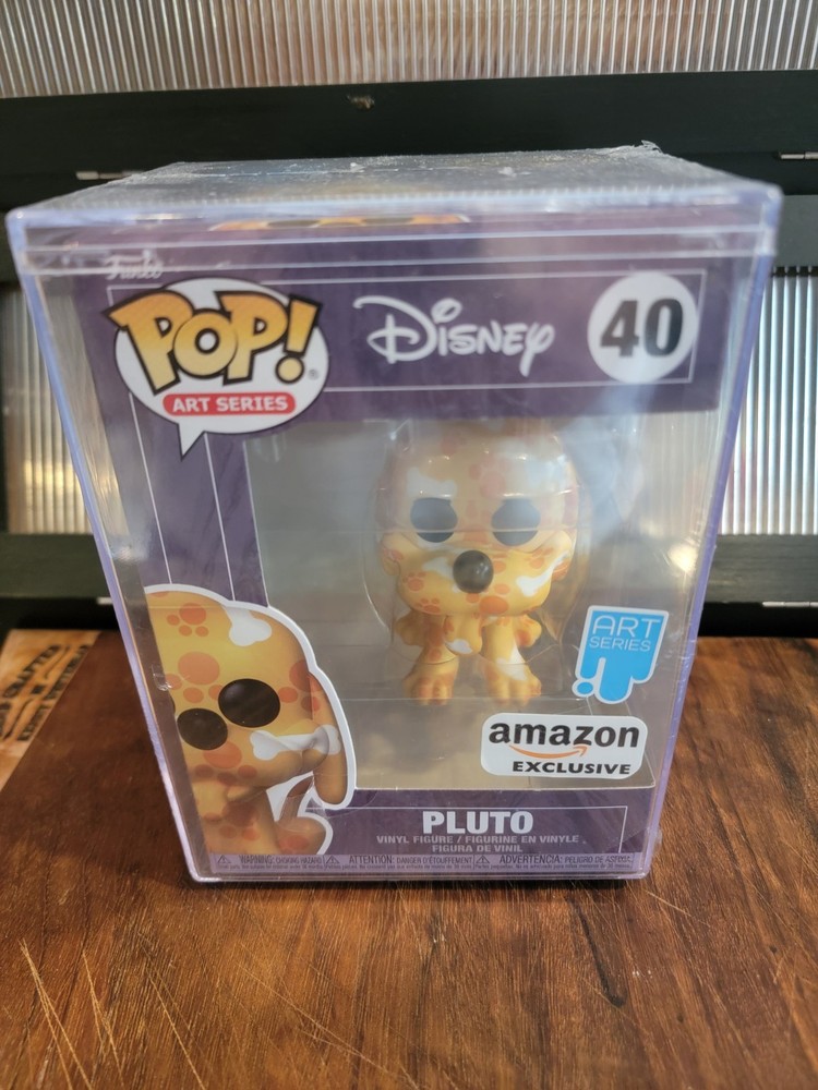 Disney Art Series #40 Pluto Amazon Exclusive Sealed Hard Plastic Case