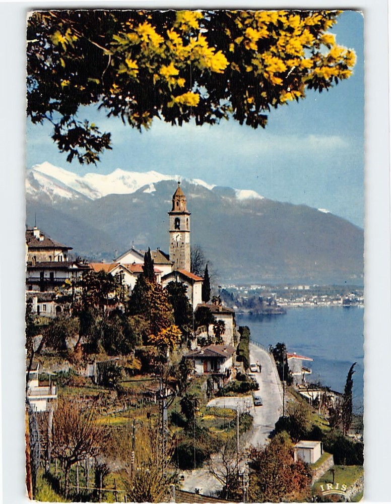 Postcard Ronco sopra Ascona Switzerland