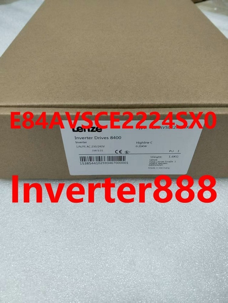 1PCS NEW LENZE inverter E84AVSCE2224SX0