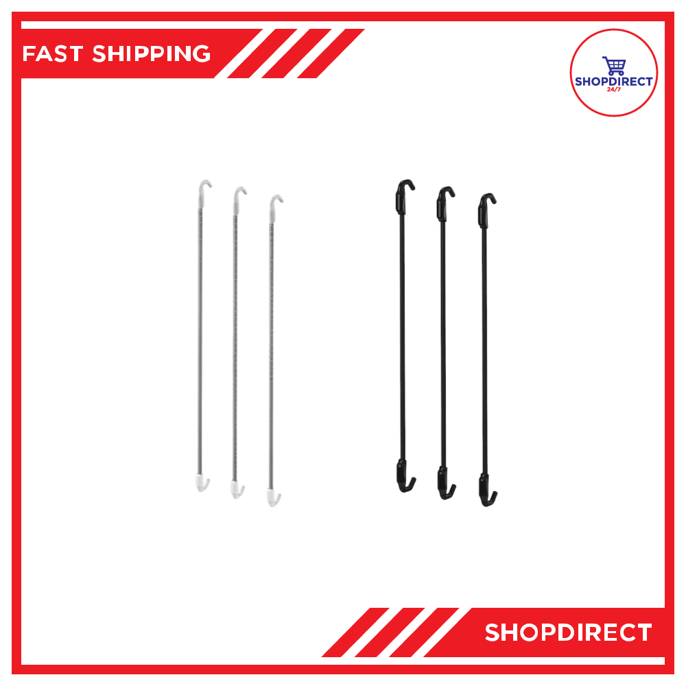 SKADIS Pegboard Elastic Cord Gray & Black Easy to Attach and Move No Tool Needed