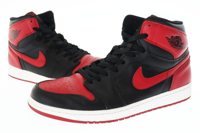 NIKE AIR JORDAN 1 RETRO HIGH OG BRED 2013 30cm 555088 023 Air Jordan Retro Hig