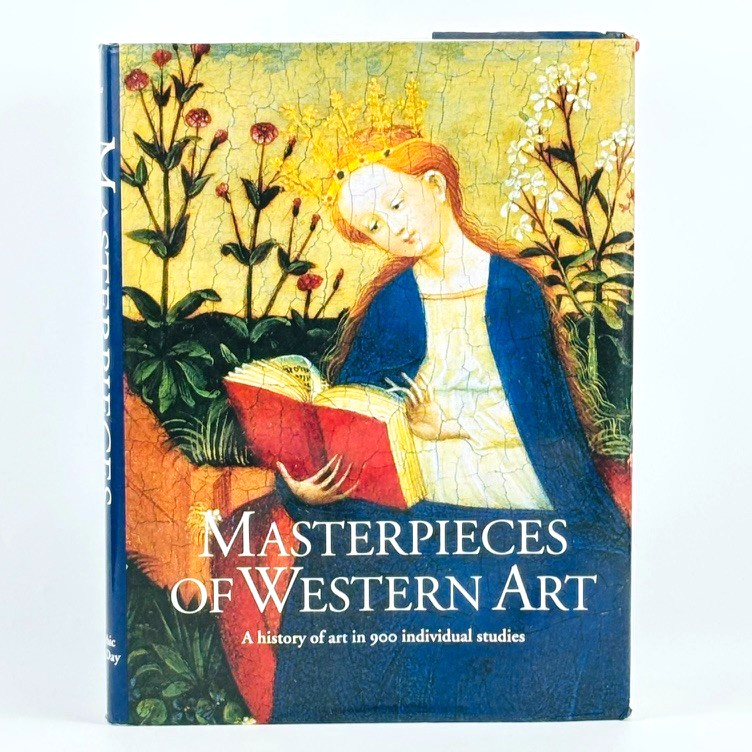 Masterpieces of Western Art 2000 1st Edition Coffee Table Book 14 x 10 Hardcover