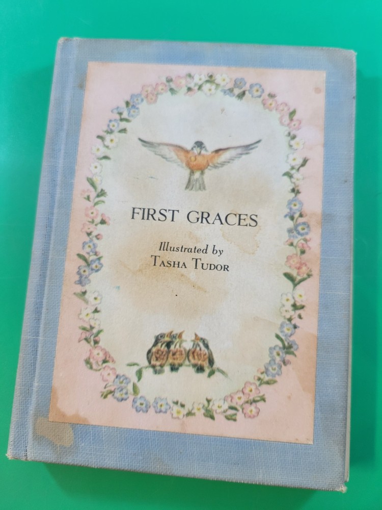 Illustrated by Tasha Tudor FIRST GRACES Oxford 1955 HB Prayer Book