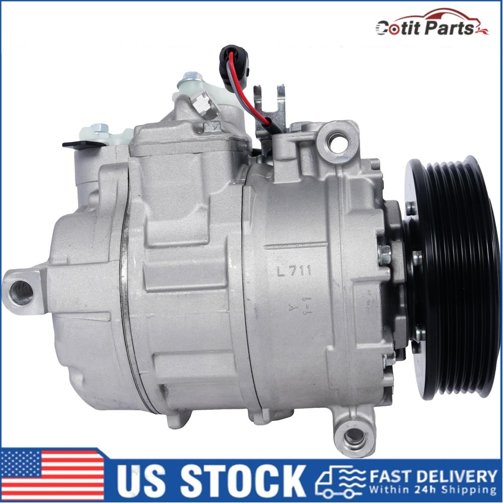 AC Compressor w/ Clutch for Audi allroad A4 A5 A6 Q3 Quattro Q5 Q7 98350