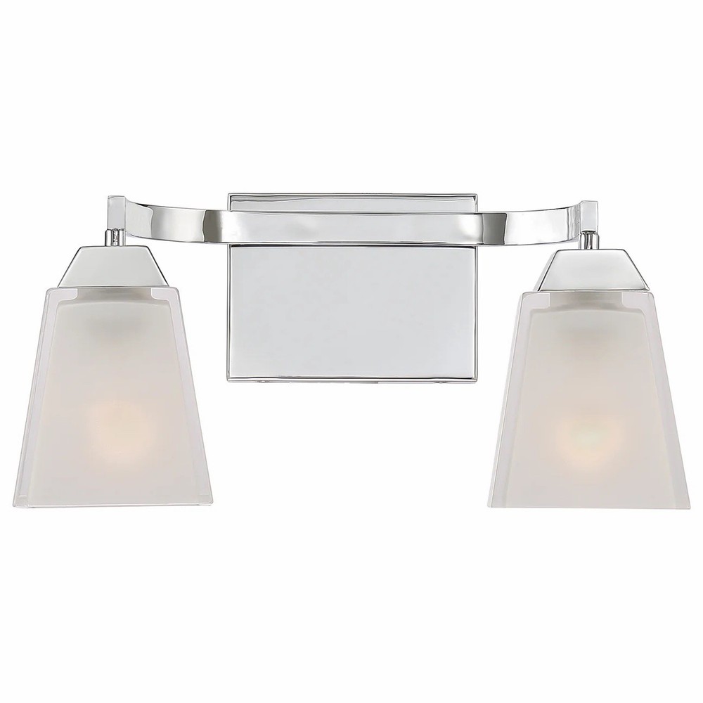Quoizel LFT8602C - Display Open Box - 2 Light Vanity In Chrome