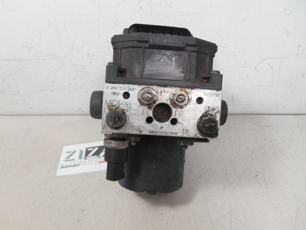 Alfa GT 1.9 150hp 2006 ABS Control Unit 51721792 0265225268 0265950183