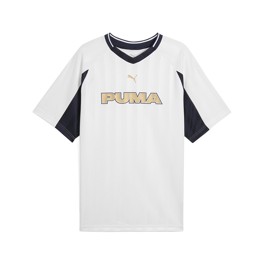 PUMA Sport VNeck Short Sleeve Football Jersey Mens   63432202