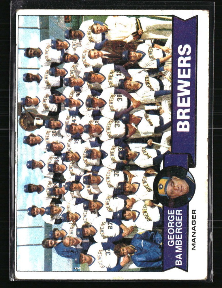 1979 Topps #577 Milwaukee Brewers George Bamberger TC MGR CL Baseball Card
