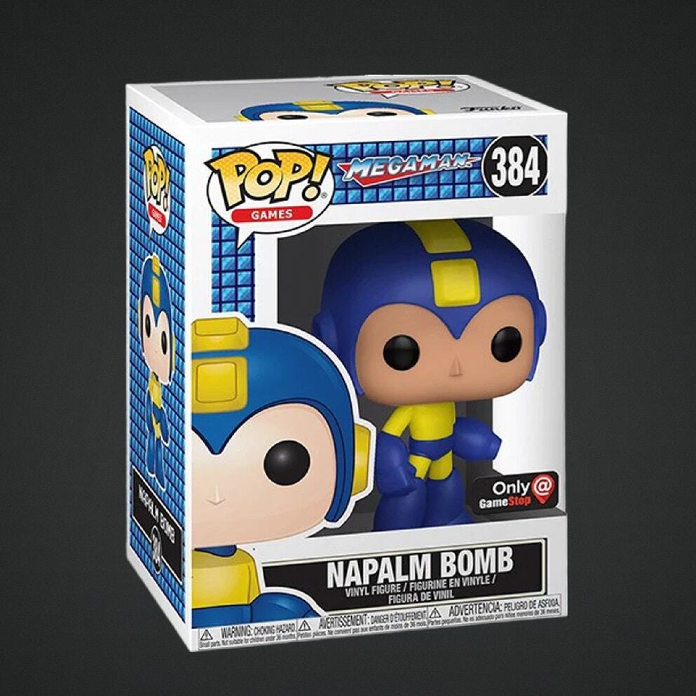 Mega Man Napalm Bomb Gamestop Exclusive Funko Pop