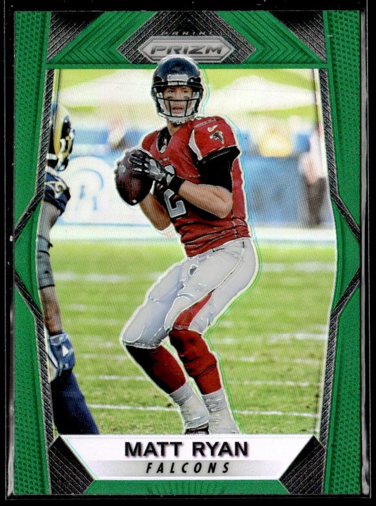 2017 Panini Prizm Matt Ryan Prizm Green HSC