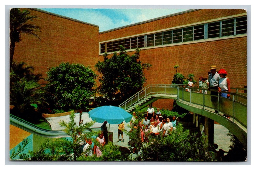 Tampa, FL Florida  Anheuser Busch Gardens Brewery Cantilever Ramp Postcard