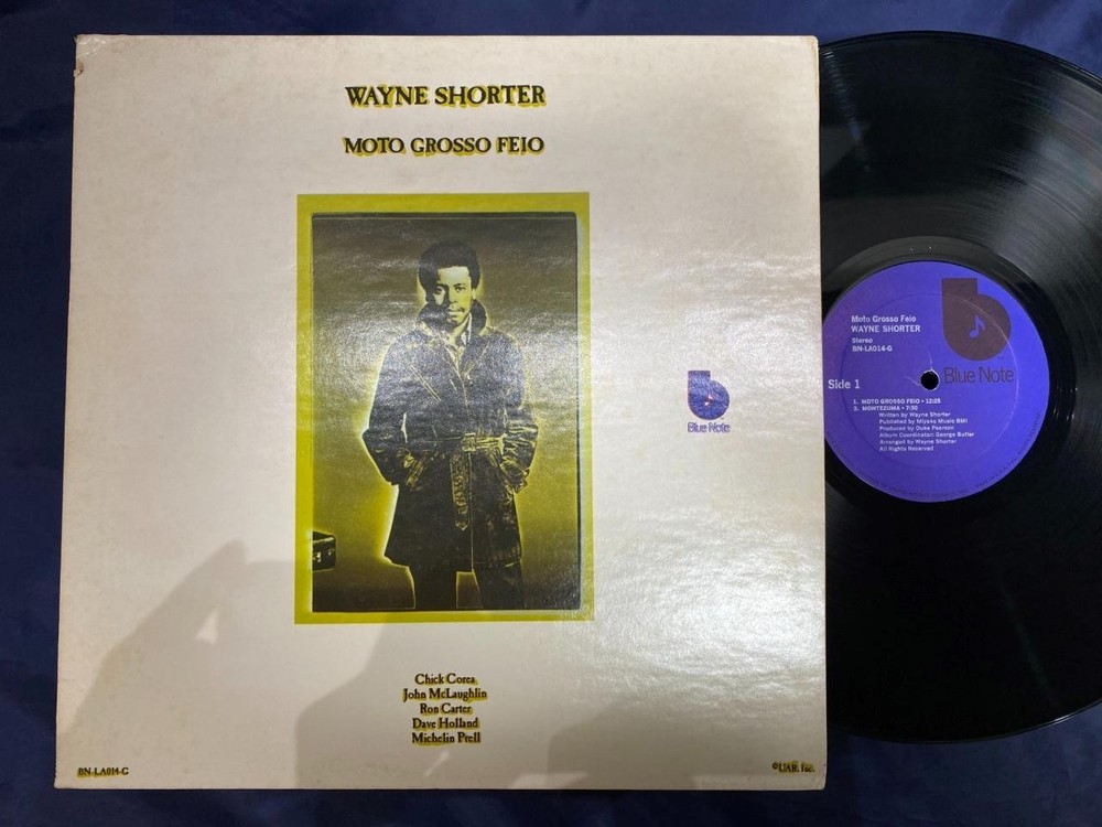 1st! WAYNE SHORTER MOTO GROSSO FEIO BLUE NOTE BN-LA014-G STEREO US LP