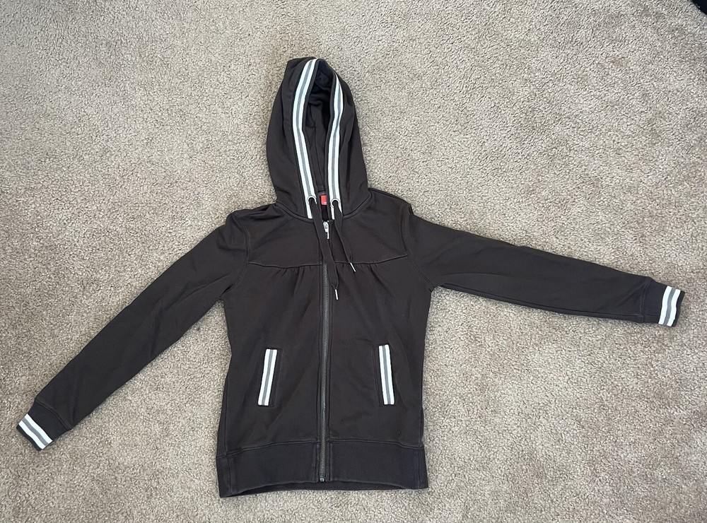 Vintage Esprit woman's brown zip up hoodie Great condition