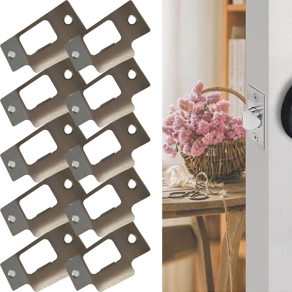 Steel Jamb Systems Striker Plate 69x37.5x0.8mm Door Strike