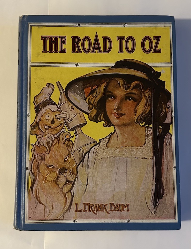 Vintage 1959 The Road To Oz By L Frank Baum HC Book Reilly&Lee Roycraft Illus