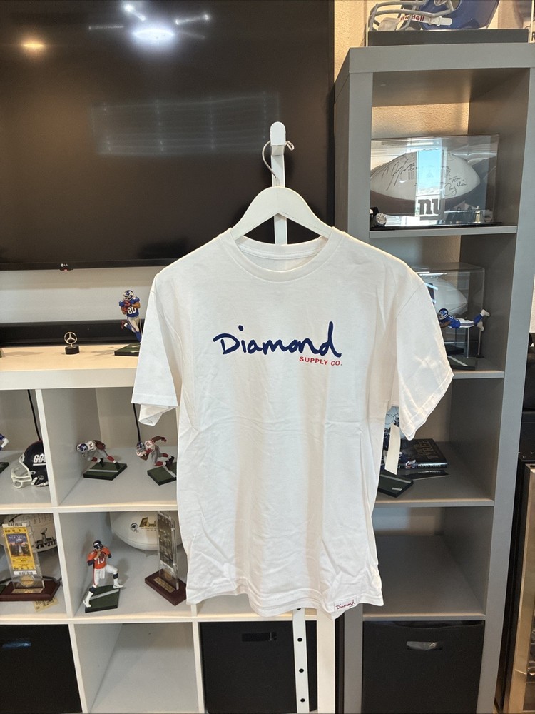 *RARE* Vintage Y2K Diamond Supply Skate Grunge Wear Logo Text Designer Shirt