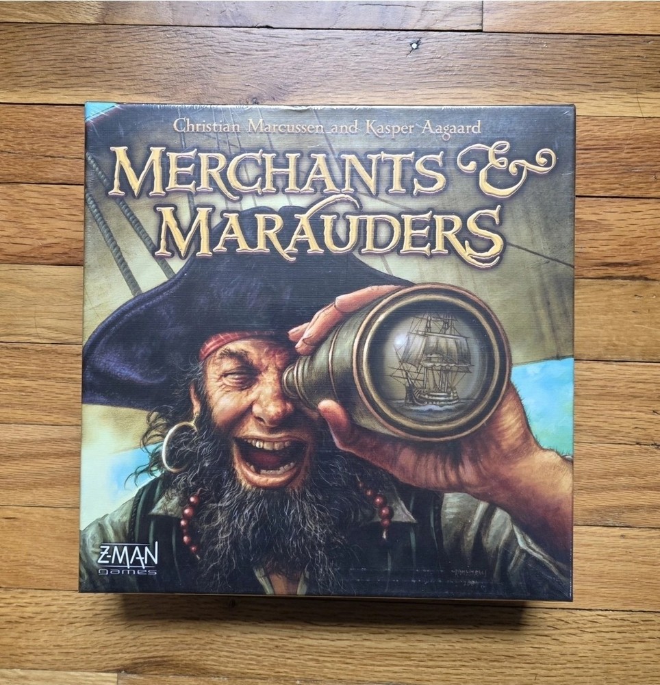 Merchants and Marauders - Z-Man Games Board Game New!