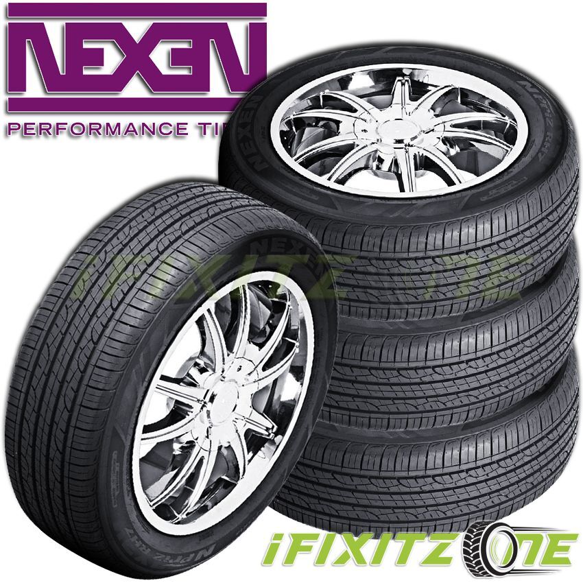 4 Nexen N-Priz RH7 225/55R18 98H Crossovers SUV All-Season Touring Kia Tires