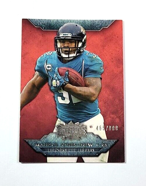 2012 Topps Triple Threads Maurice Jones-Drew Red Jacksonville Jaguars /989 #40
