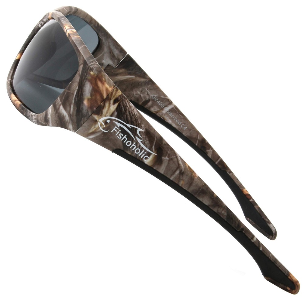 Pro Series Polarized Fishing Sunglasses with Rubber - UV400 Sun Protection Fi...